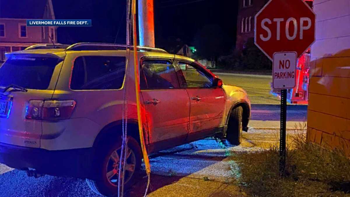 Boy, 6, takes SUV for joyride, crashes in Livermore Falls, police say