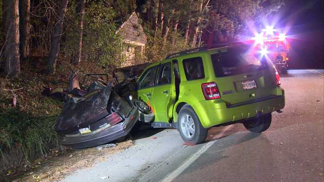 Father, 3-year-old son killed, 4 injured in Indiana County crash