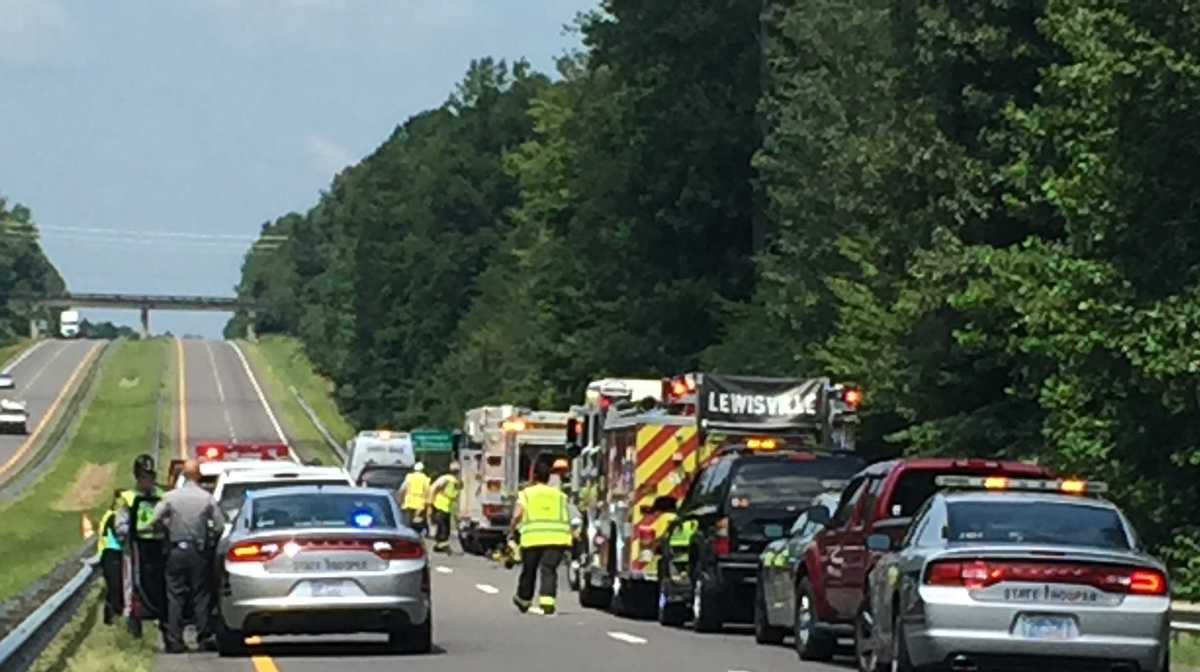 WinstonSalem man killed, 5 injured in morning crash near Lewisville