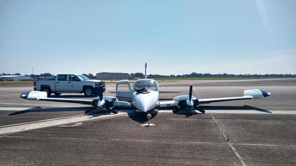 Plane crashes during emergency landing at Houma Terrebonne Airport