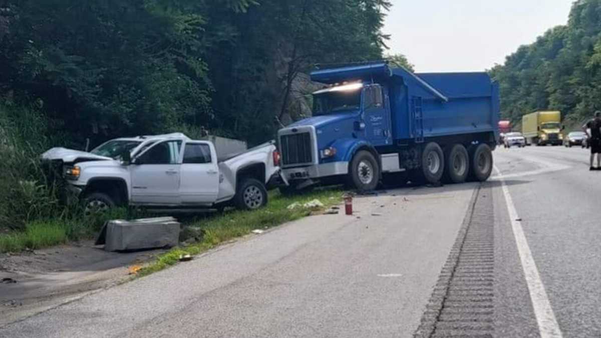 Indiana 56-year-old killed in crash involving dump truck on I-64