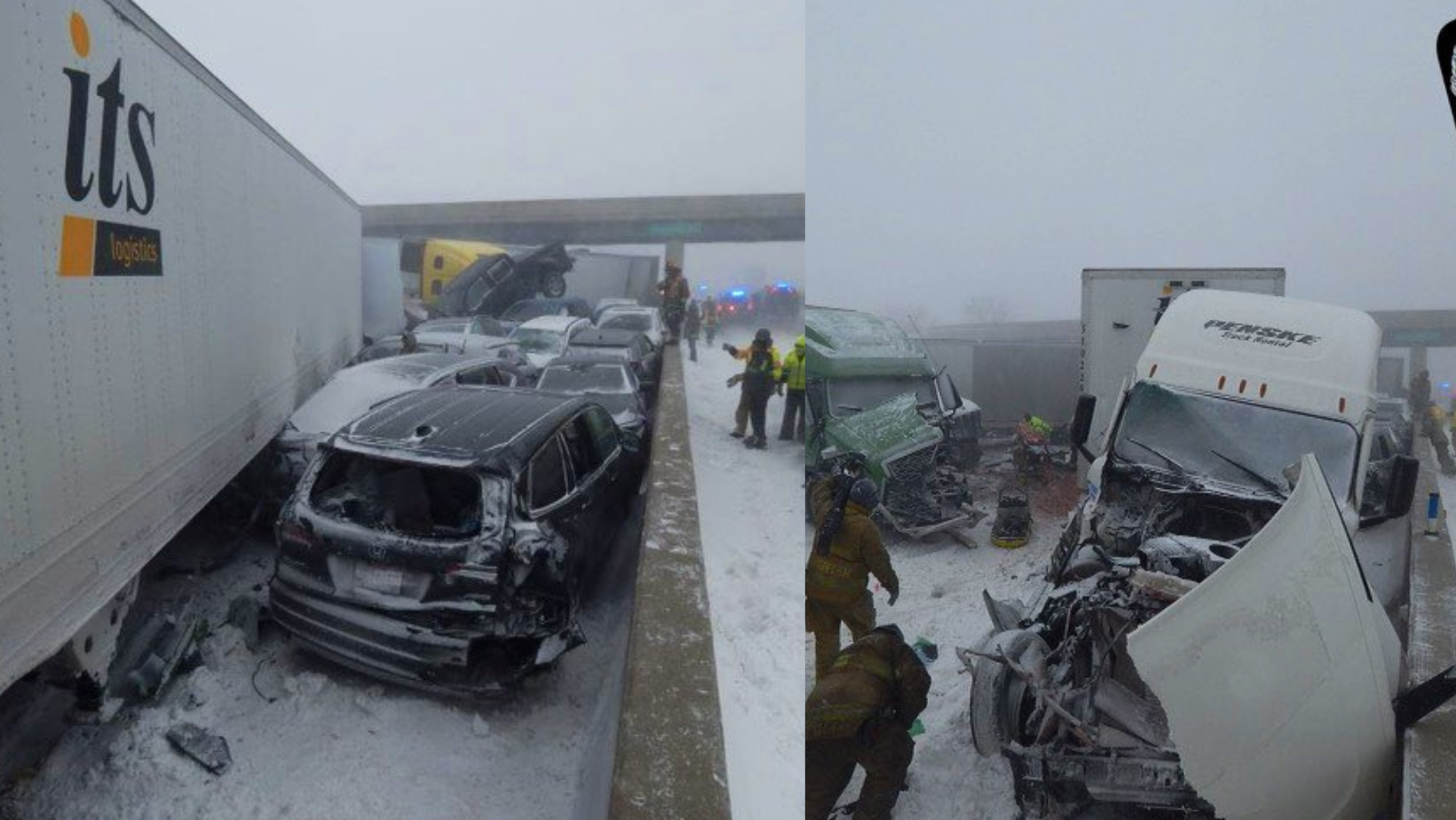 Police: 4 Dead, Multiple Injured In 46 Car Pileup On Ohio Interstate