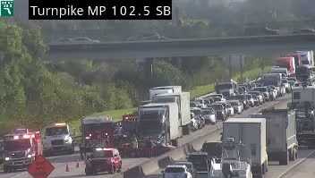 Crash on Florida's Turnpike near West Palm Beach causes major traffic ...
