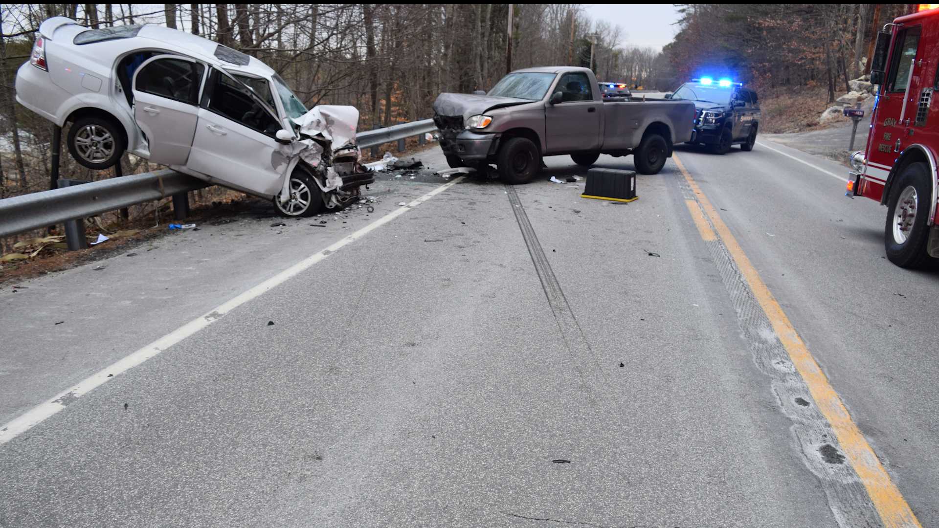 Maine Man Seriously Injured In Gray Crash