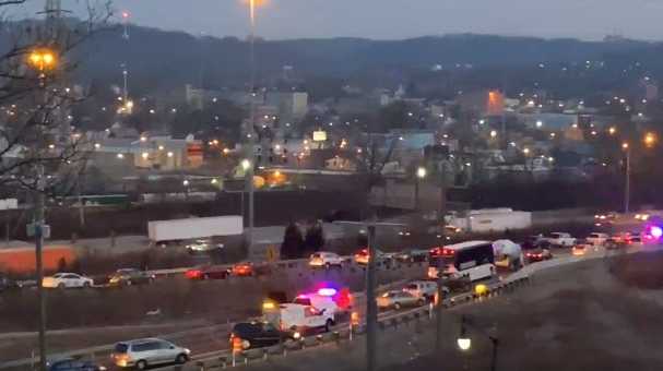 Ramp reopened from I-74 EB to I-75 NB after crash
