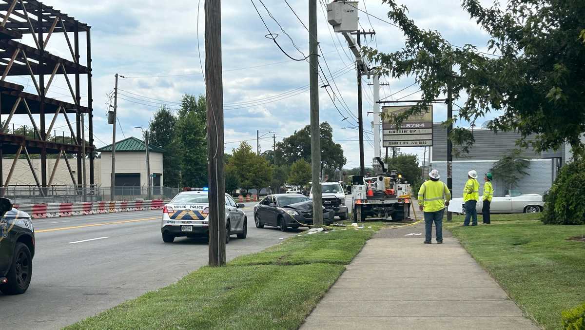 2 infants rushed to hospital after car crashes into pole in west ...