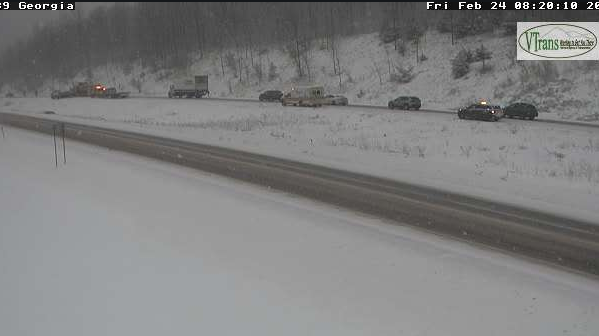 Interstate 89 reopens after 14-vehicle crash in Georgia - Vimarsana News
