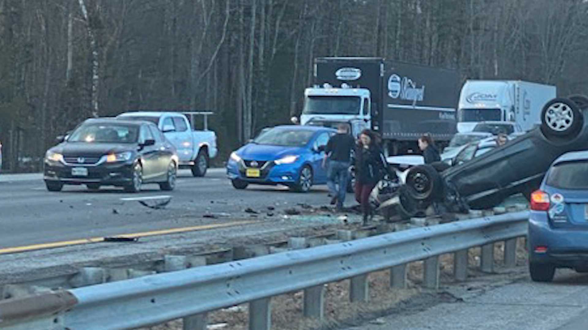 Multi-vehicle Crash Causes Major Delays On Maine Turnpike