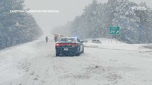Part of Interstate 93 closed in New Hampshire amid multiple crashes - Vimarsana News