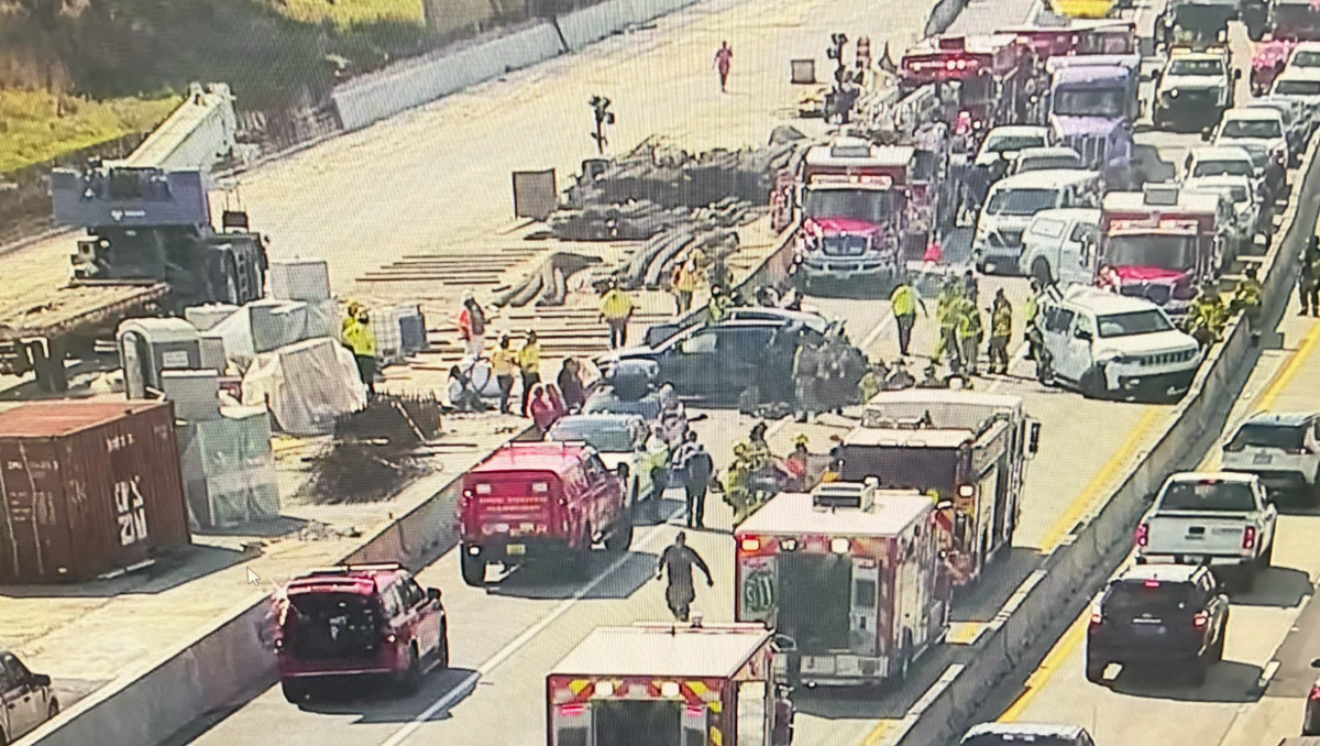 One person dead, 6 hospitalized in rollover crash on turnpike near Boynton Beach