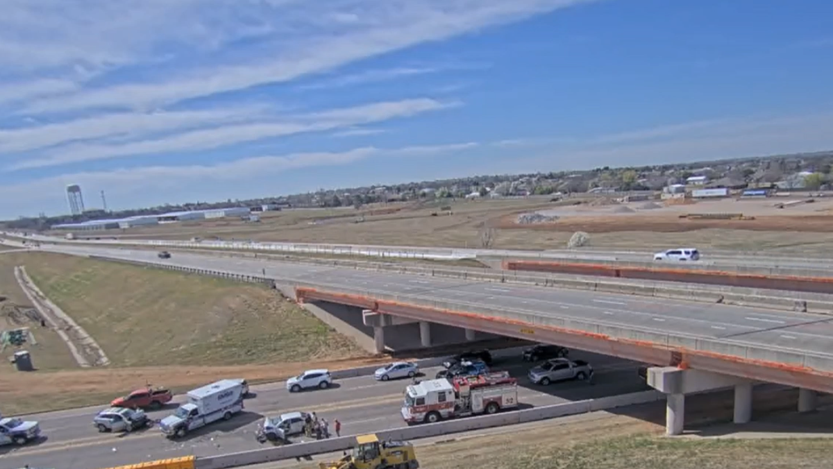One person dead after multi-vehicle collision in northwest Oklahoma City