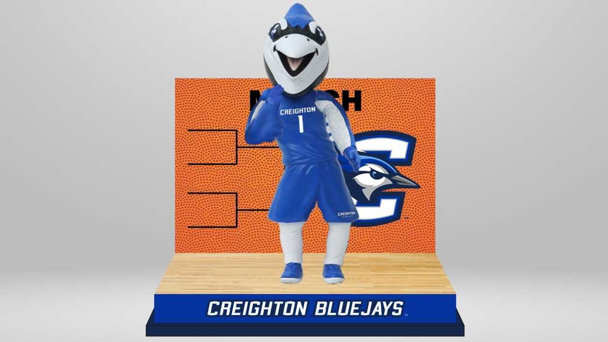 Creighton bobblehead as team still dancing