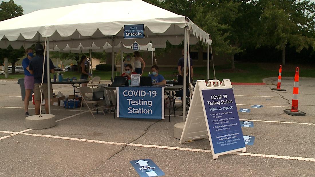 Creighton students move in for fall semester