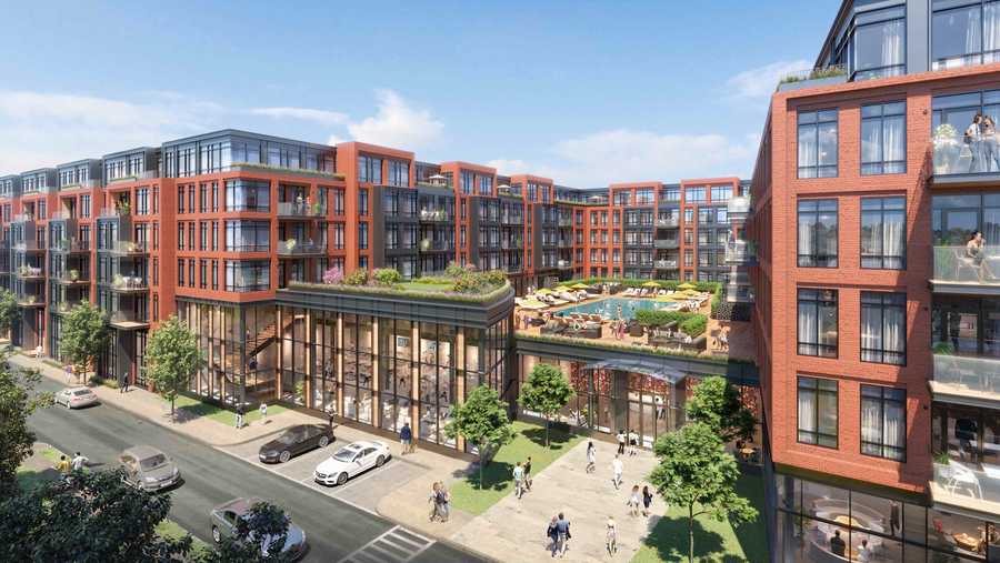 350unit luxury apartment development planned at Cross Keys