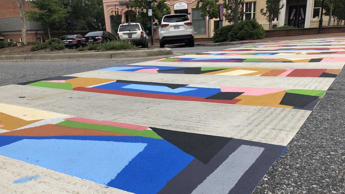 City Leaders Look To New Crosswalk Art For Pedestrian Safety