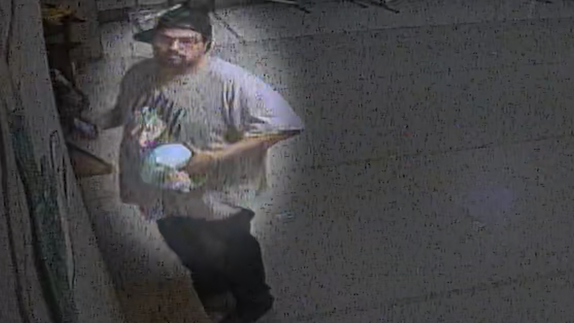 Caught on Camera: Trespasser rubs stuffed animal on himself, rummages through dance studio