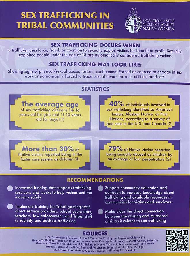 Organizations Raise Awareness On Sex Trafficking In Tribal Communities