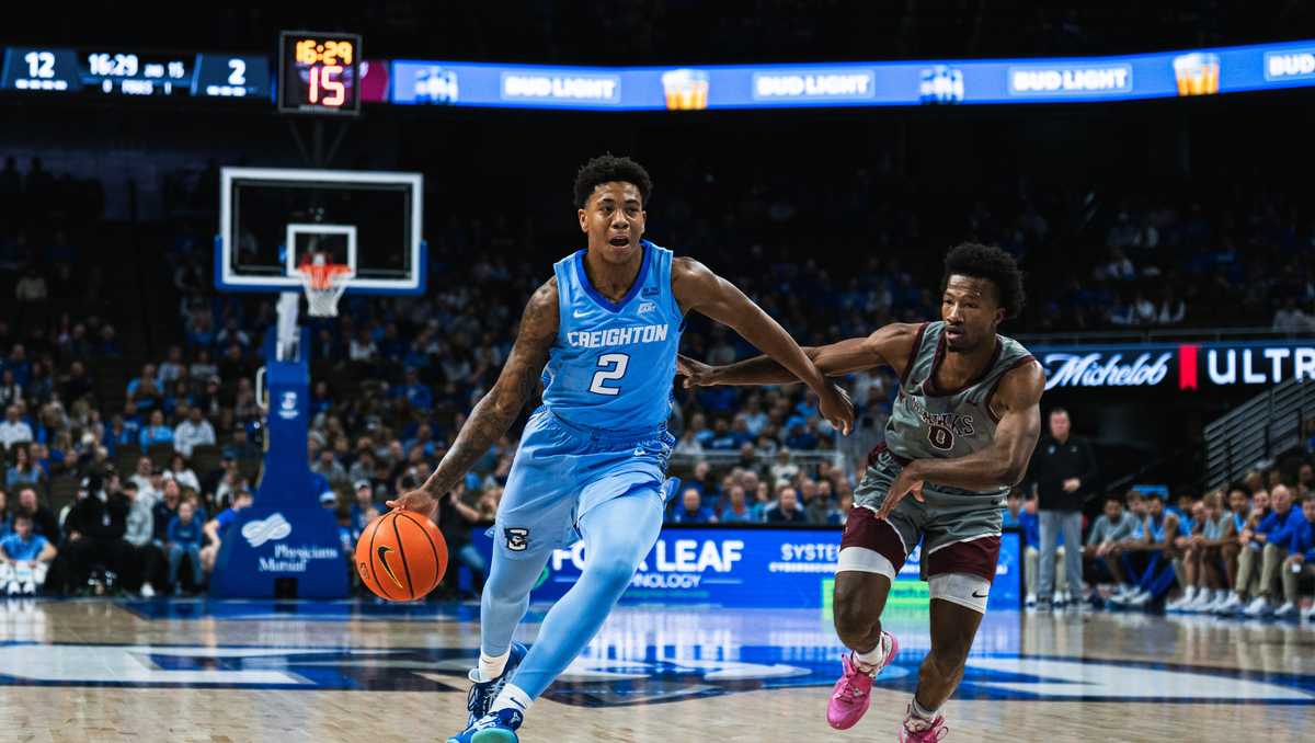 'Back in the win column': Creighton men's basketball dominates Maryland Eastern Shore at CHI Health Center