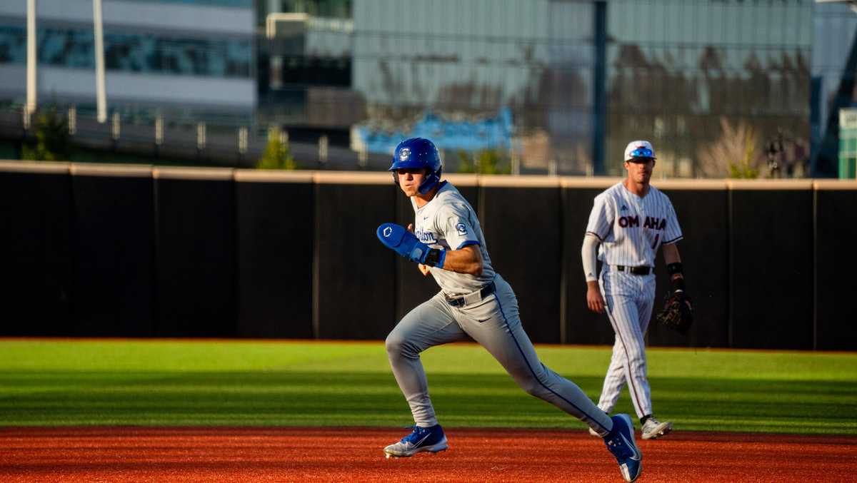 Creighton defeats Omaha Tuesday evening at Tal Anderson Field