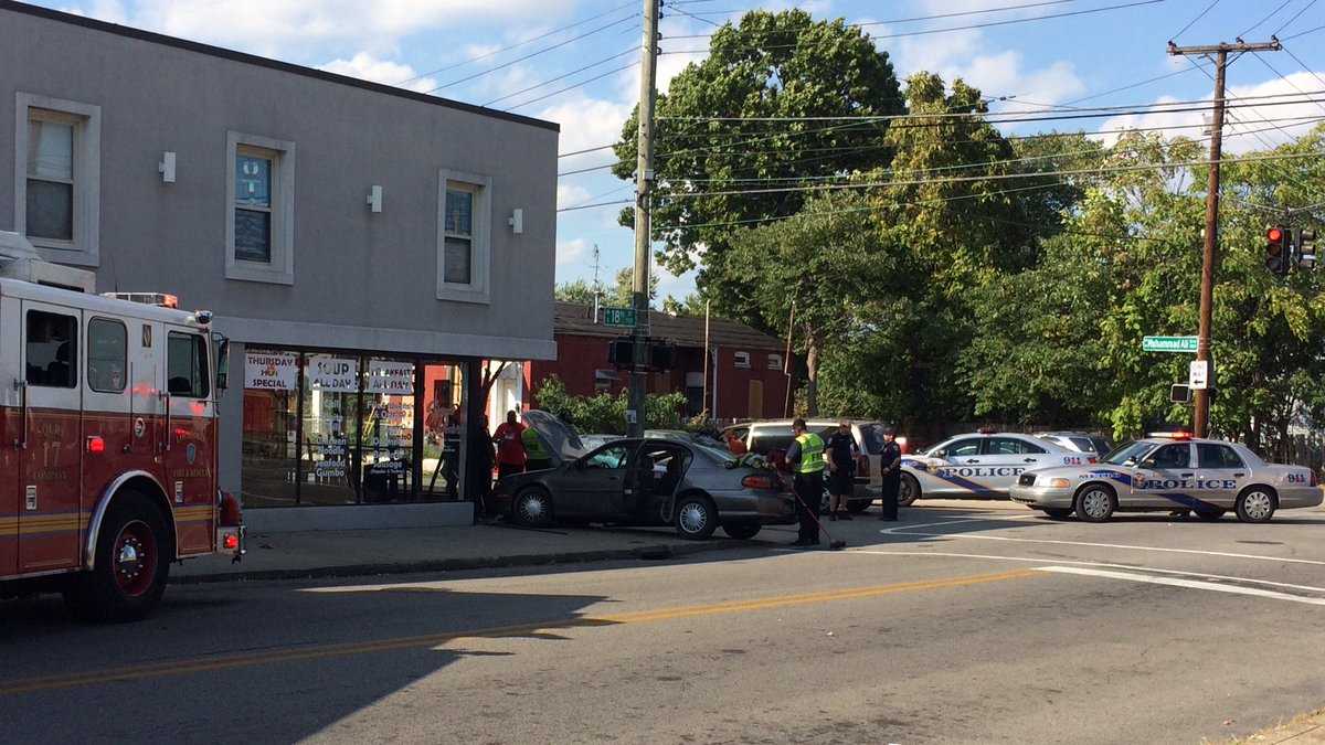 Injuries reported after car drives into restaurant