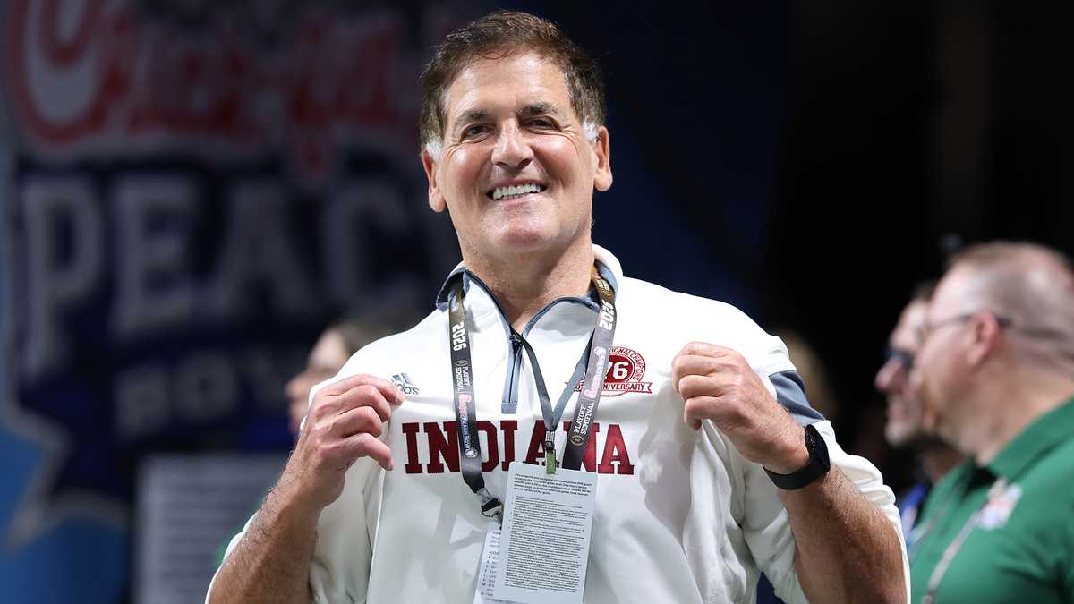 Mark Cuban's financial support has helped transform Indiana football program