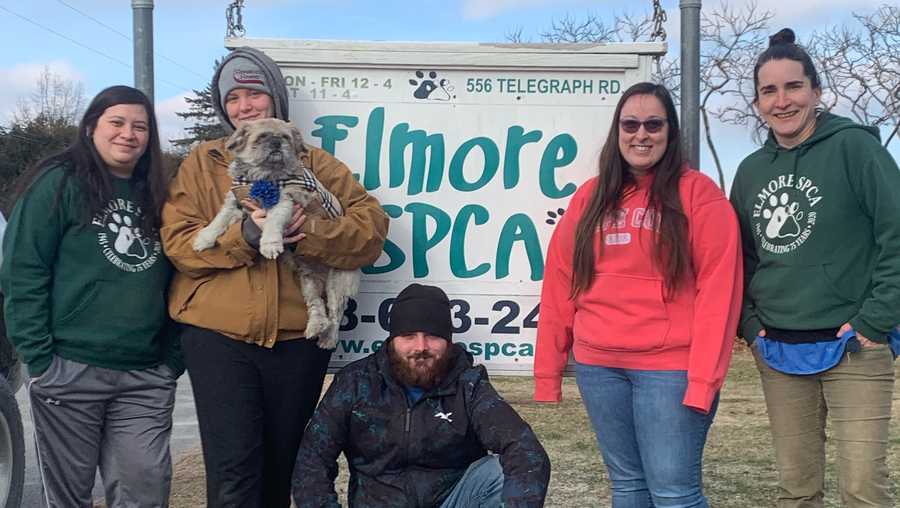 Cubby and Elmore SPCA staff