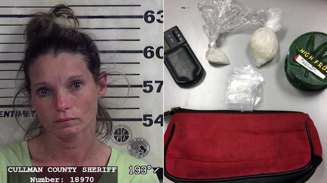Holly Pond woman arrested on meth trafficking charges, jailed on 1