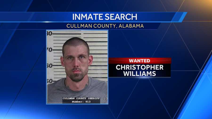 Cullman County jail inmate escapes work detail