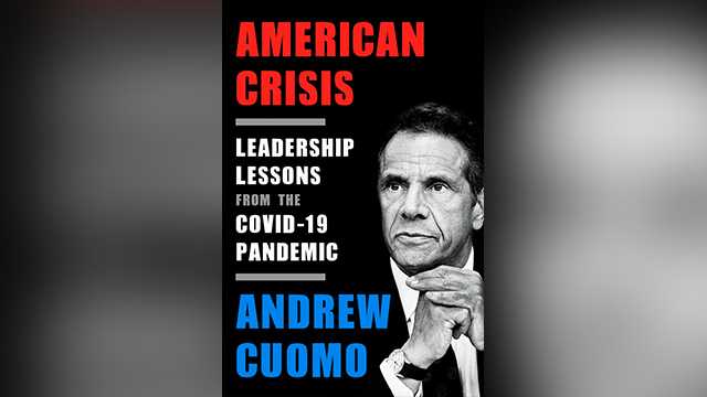 This is the cover image of New York Gov. Andrew Cuomo's latest book, "American Crisis: Leadership Lessons From the COVID-19 Pandemic," which was released Tuesday, Oct. 13, 2020