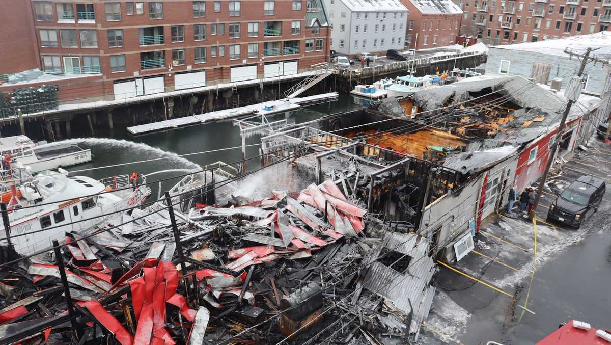 How you can help after fire ravaged Portland's Custom House Wharf