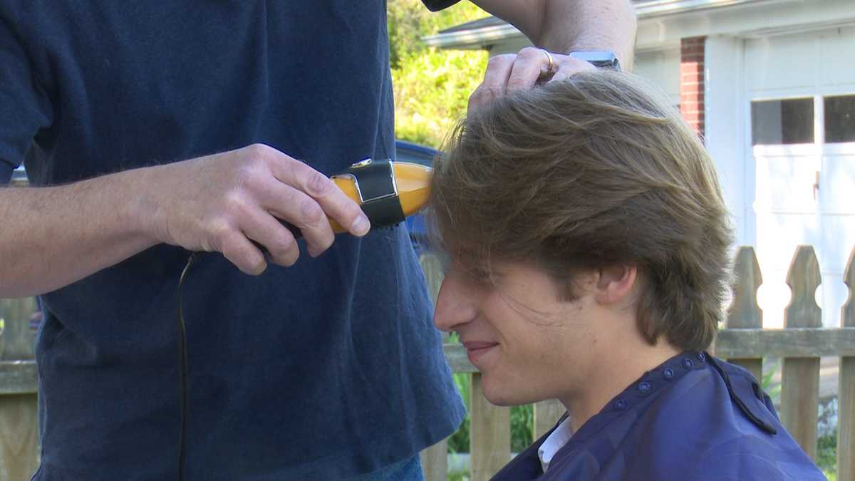 Cut it for COVID teen's haircut raises money for health care workers