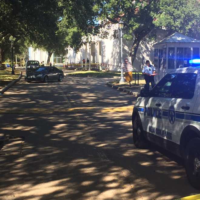 Officer discharges firearm during incident on Dillard University's