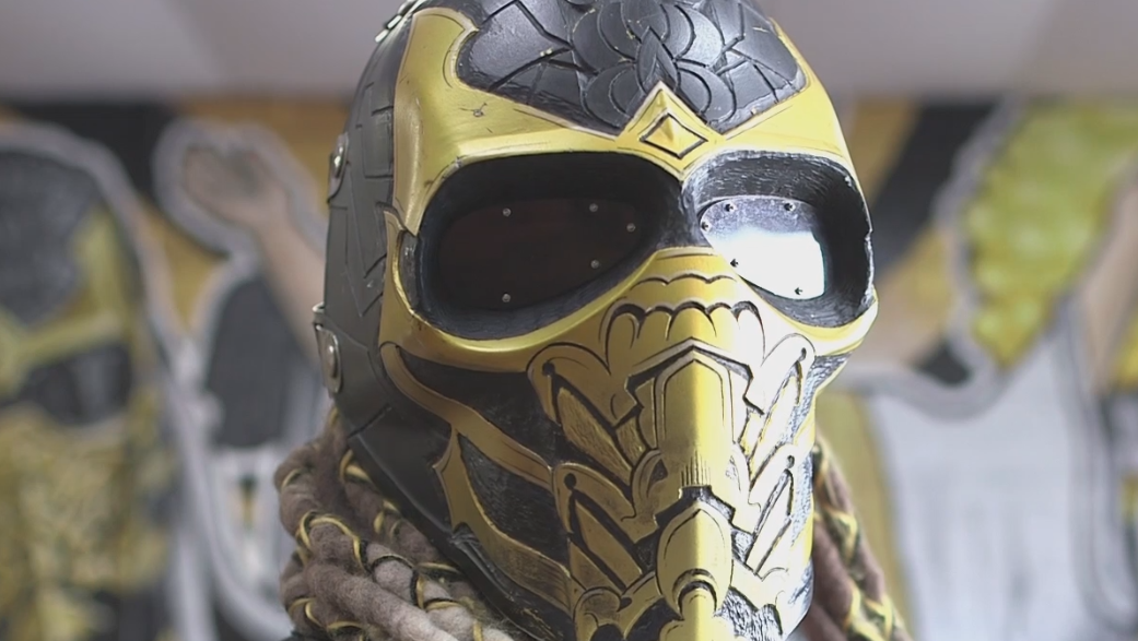 Meet the man behind the Cyborg Saint costume