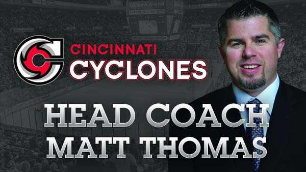 Cincinnati Cyclones Name New Head Coach