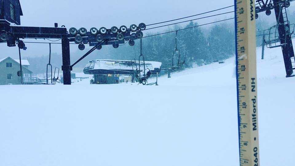 Images: Winter storm blankets New Hampshire with snow