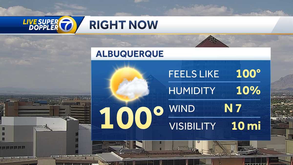 Albuquerque hits 100 degrees!