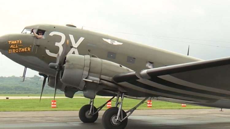 Special visitor shares history over skies on commemoration of D-Day