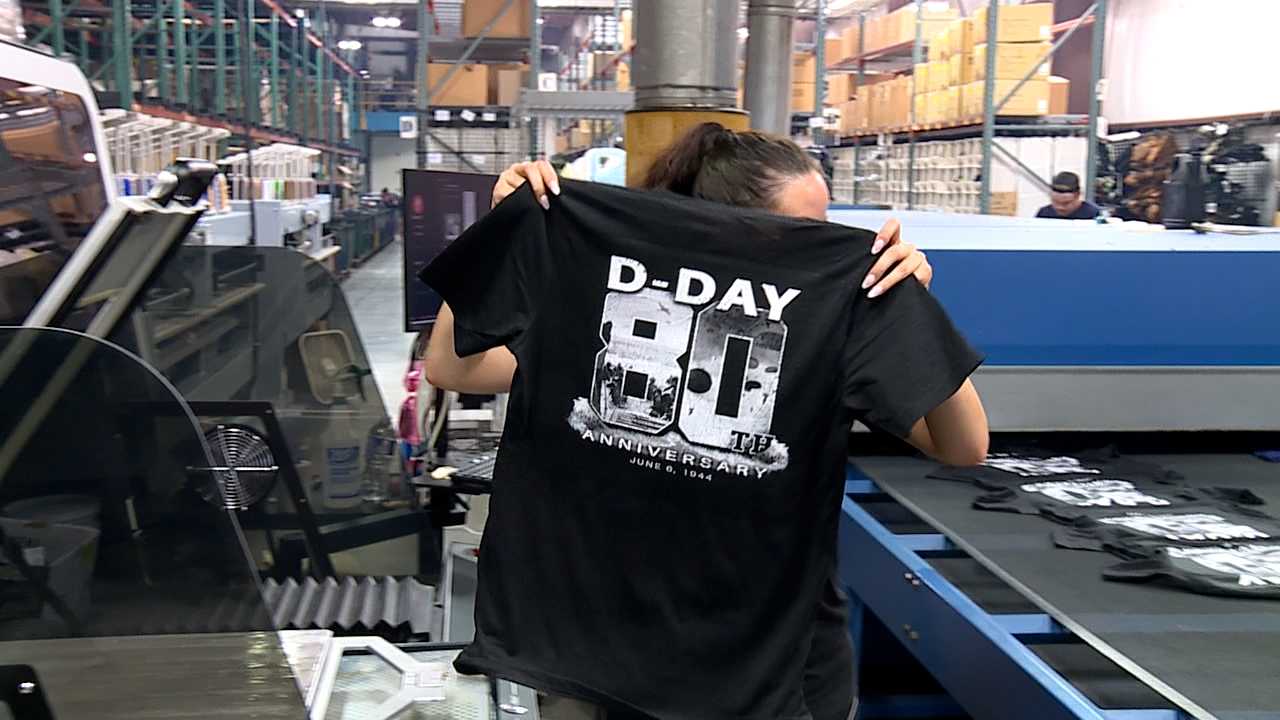 Savannah: Nine Line Apparently producing special D-Day T-Shirts - Vimarsana News