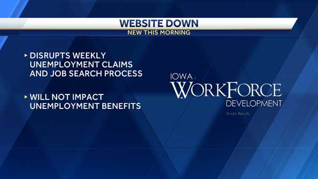 Expect Iowa unemployment claims delays due to website outage - Vimarsana News