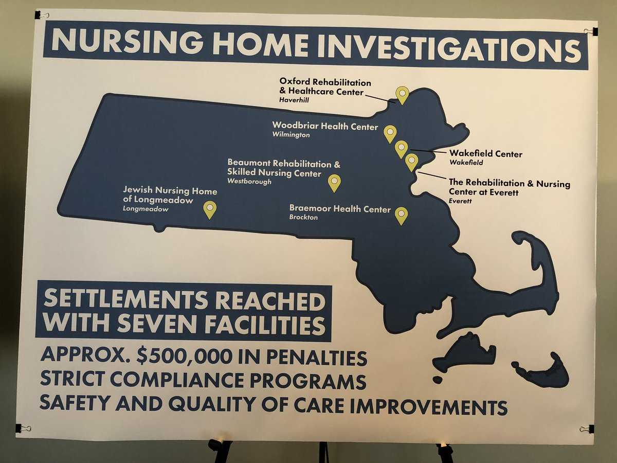 Settlements reached with nursing homes accused of infractions that