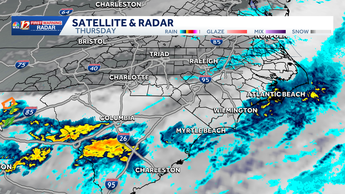 Fog early Friday, weekend sunshine and warmer highs in North Carolina