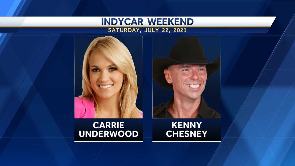 HyVee IndyCar Race concert lineup includes Carrie Underwood