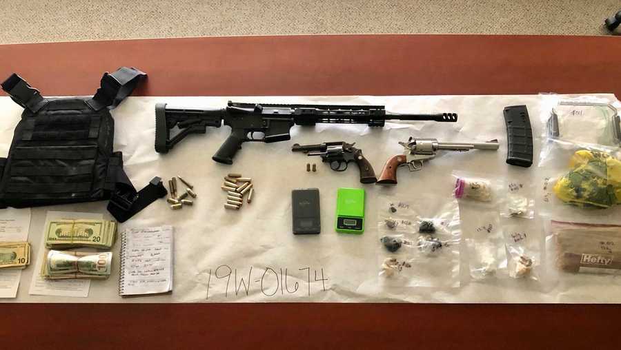 $150,000 worth of drugs, AR-15 seized from convicted felon