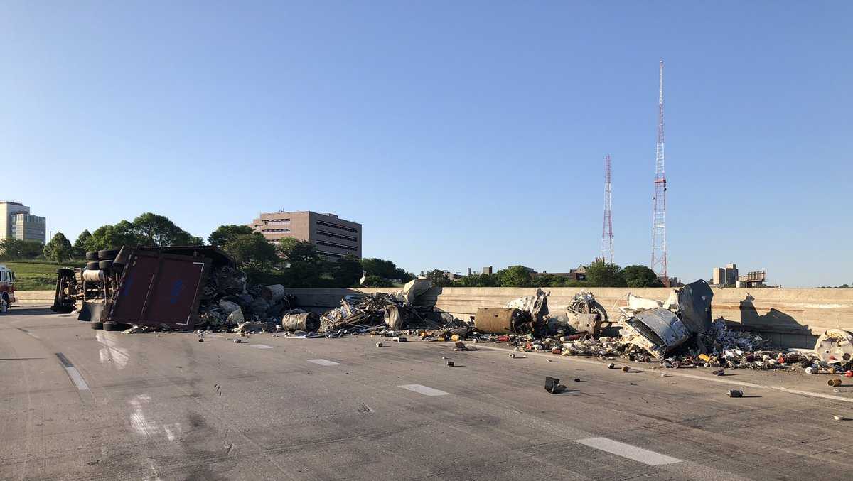 1 seriously injured in crash near Creighton, I480 EB from Highway 75
