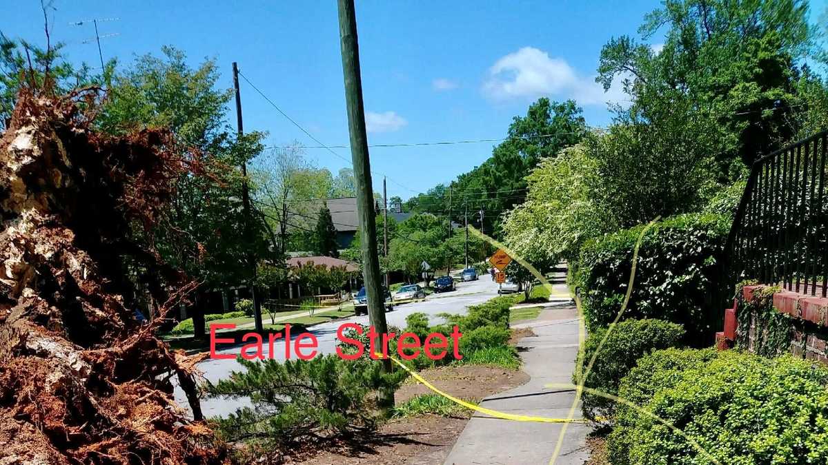 Pictures Confirmed tornado in Greenville County