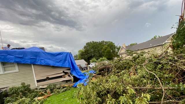 Severe storm causes major damage in Alabama