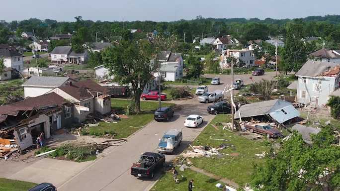 1 dead, 130 injured as twisters rip through Ohio and Indiana