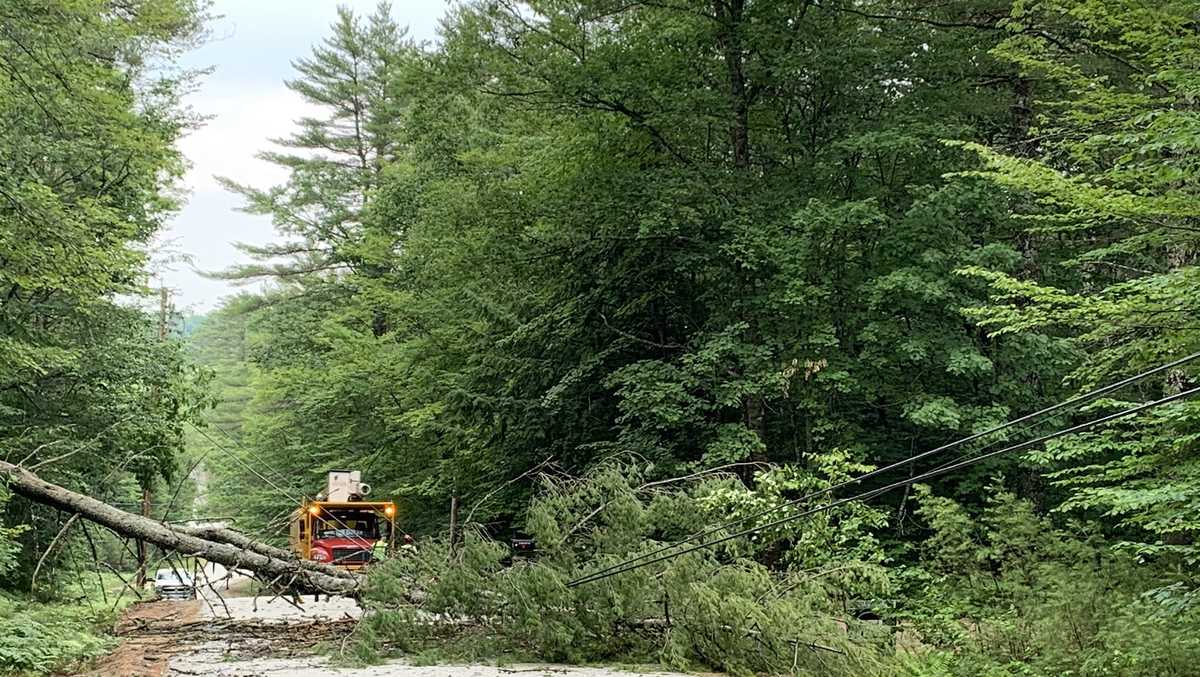 Severe storms leave thousands of Mainers without power