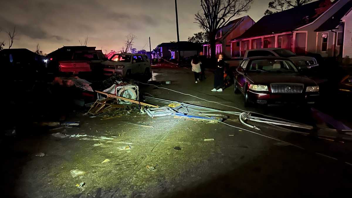 Photos Widespread damage in Arabi, Lower Ninth Ward after tornado