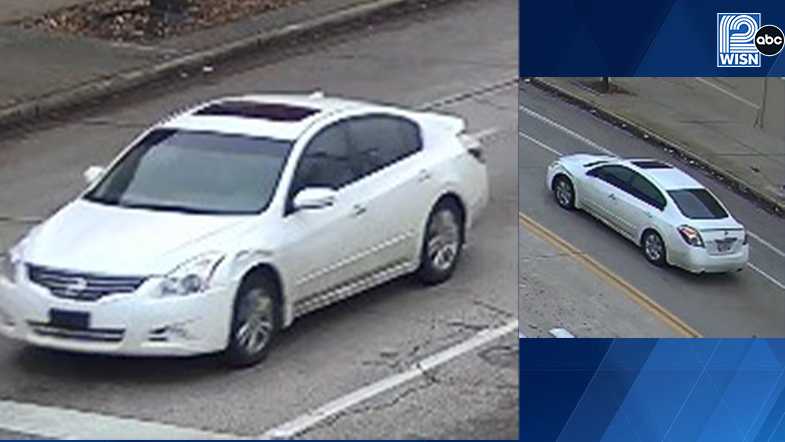 White 2007 to 2012 Nissan Altima involved in hit-and-run